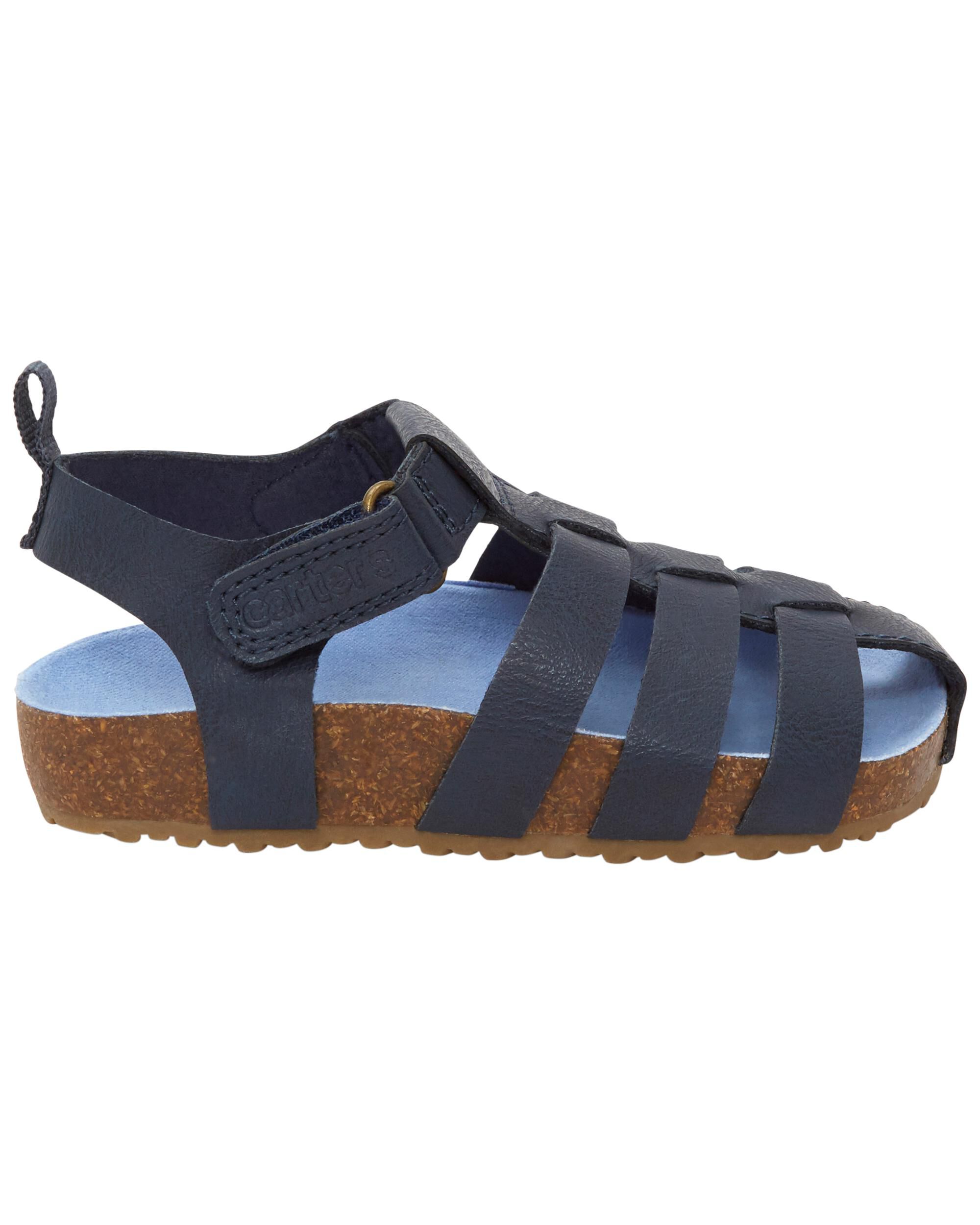 Navy fisherman top sandals