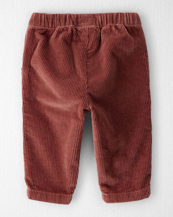 Baby Organic Cotton Corduroy Drawstring Pants, 