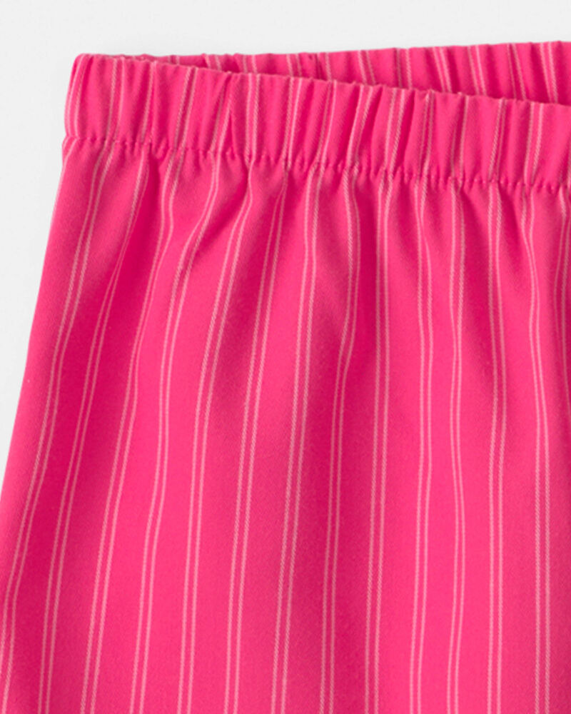 Filles - Pyjama 2 pi&egrave;ces sans manches, fleur - Rose, image 3 sur 3 diapositives