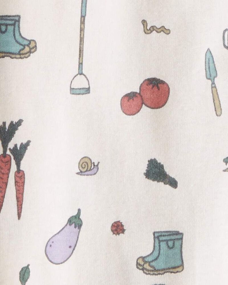 Baby 3-Pack Organic Cotton Rib Bodysuits, image 5 of 6 slides