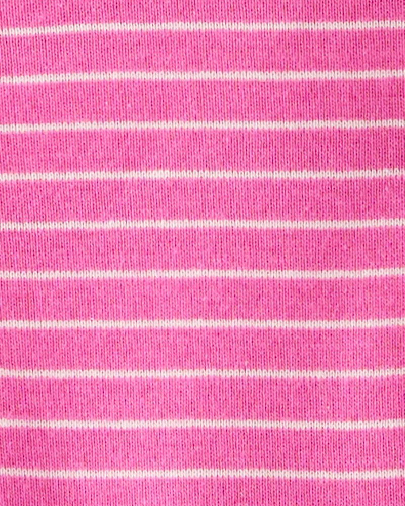 Baby Girl 5-Pack Hearts Print Cotton Multipack Bodysuits , image 2 of 7 slides