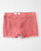 Toddler 2-Piece Organic Cotton Crotchet Knit Set, image 2 of 5 slides