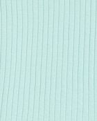 Kid 2-Piece Ribbed Cotton Blend Pyjamas, image 2 of 3 slides