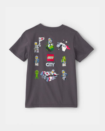 Boys Lego Graphic Tee - Grey, 
