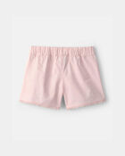 Filles - Short &agrave; ourlet dentel&eacute; - Rose, image 2 sur 3 diapositives