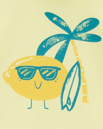 Baby Lemon Rashguard Set, 