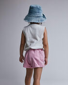 Toddler Girl 'Bunsicle' Elastic Waist Tank - Heather Grey, image 4 of 5 slides