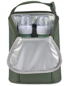 Grab & Go Double Bottle Bag - Sage, image 2 of 4 slides