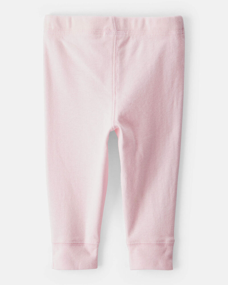 B&eacute;b&eacute; fille - Emballage de 2 pantalons en coton, image 3 sur 5 diapositives