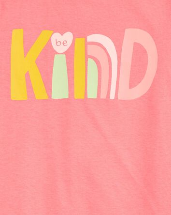 T-shirt en jersey Be Kind , 