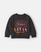 Toddler Boy 'Boo Crew' Peanuts Snoopy Halloween Pullover Sweatshirt - Black, image 1 of 2 slides