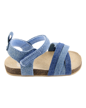 Baby Casual Chambray Sandals, 
