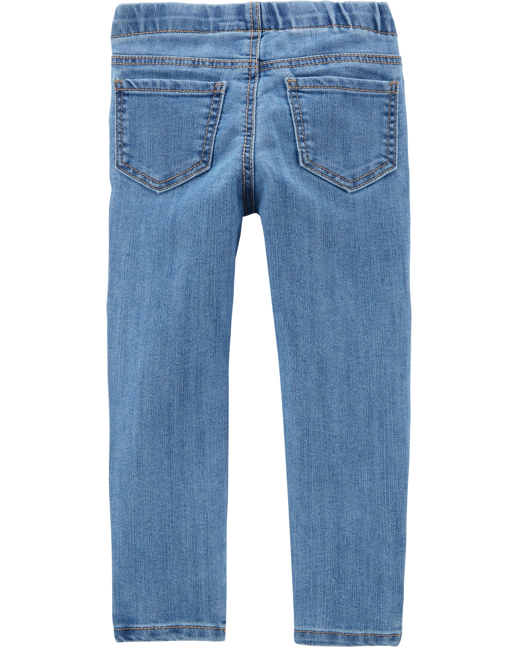 Baby Girls Baby Skinny Jeans in Blue Ice 6M OshKosh Bgosh