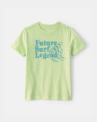 Tout-petit - T-shirt &agrave; imprim&eacute; &laquo;Future Surf Legend&raquo; - Vert, image 1 sur 2 diapositives