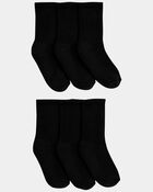 Toddler Boy 6-Pack Socks - Black, image 1 of 2 slides