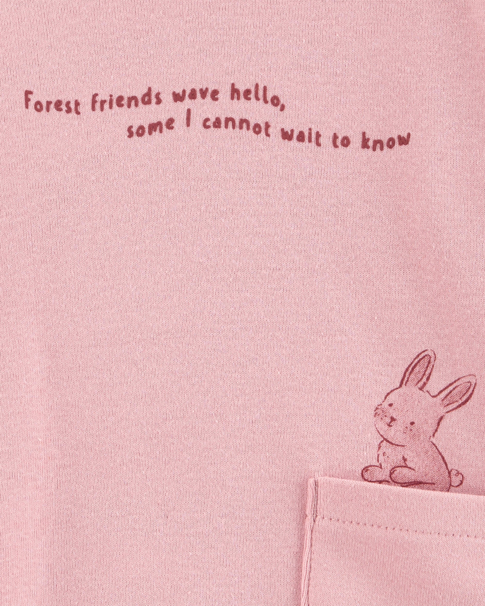 Pink Grey Baby 3 Piece Bunny Little Character Set Carter s Oshkosh Canada