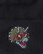 Boys Kombi Dino Hat- Black, image 2 of 2 slides