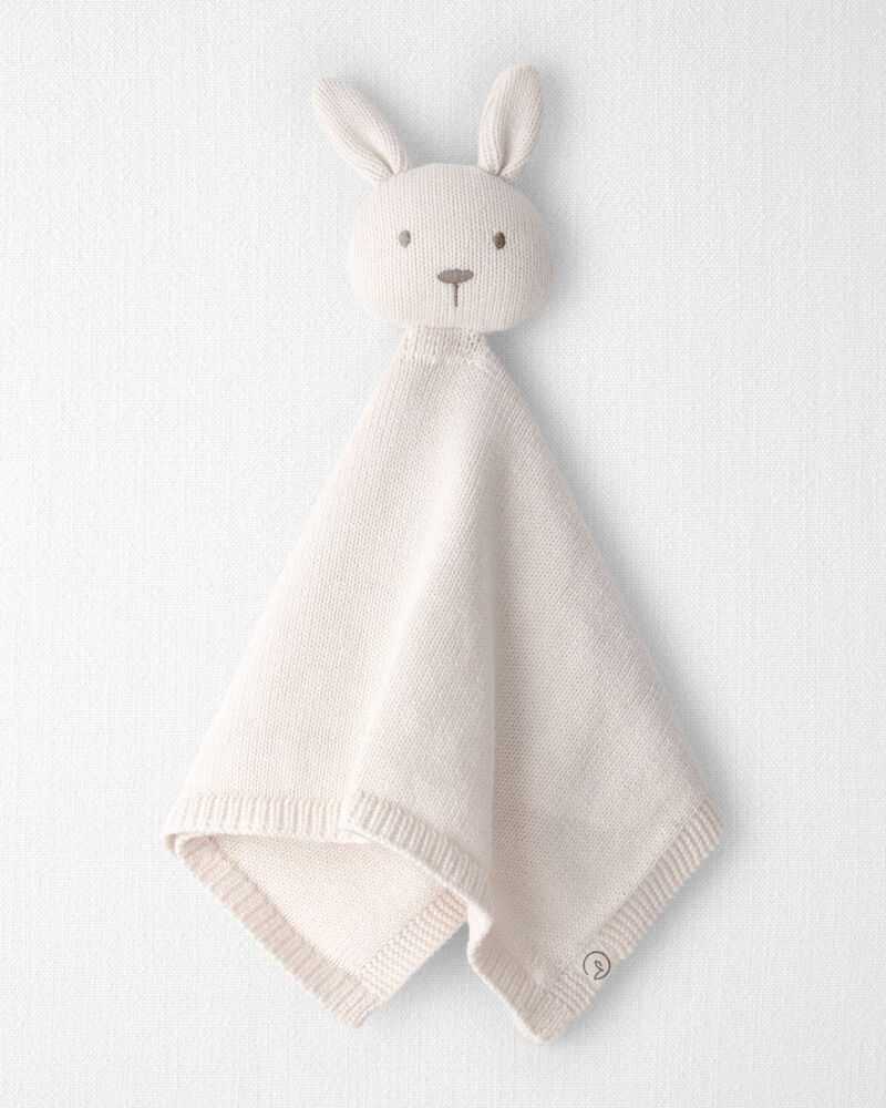 Baby Organic Cotton Bunny Lovey, image 1 of 4 slides