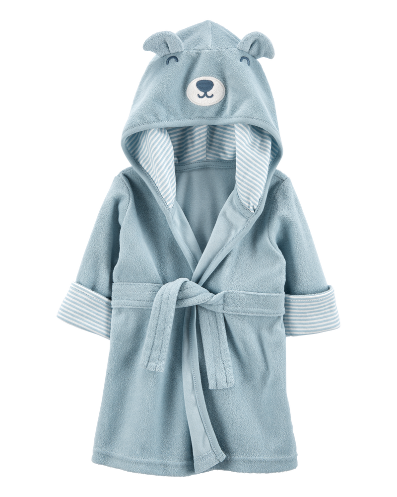 Terry Cloth Robe Children's Housecoats Canada Blue Baby Bear