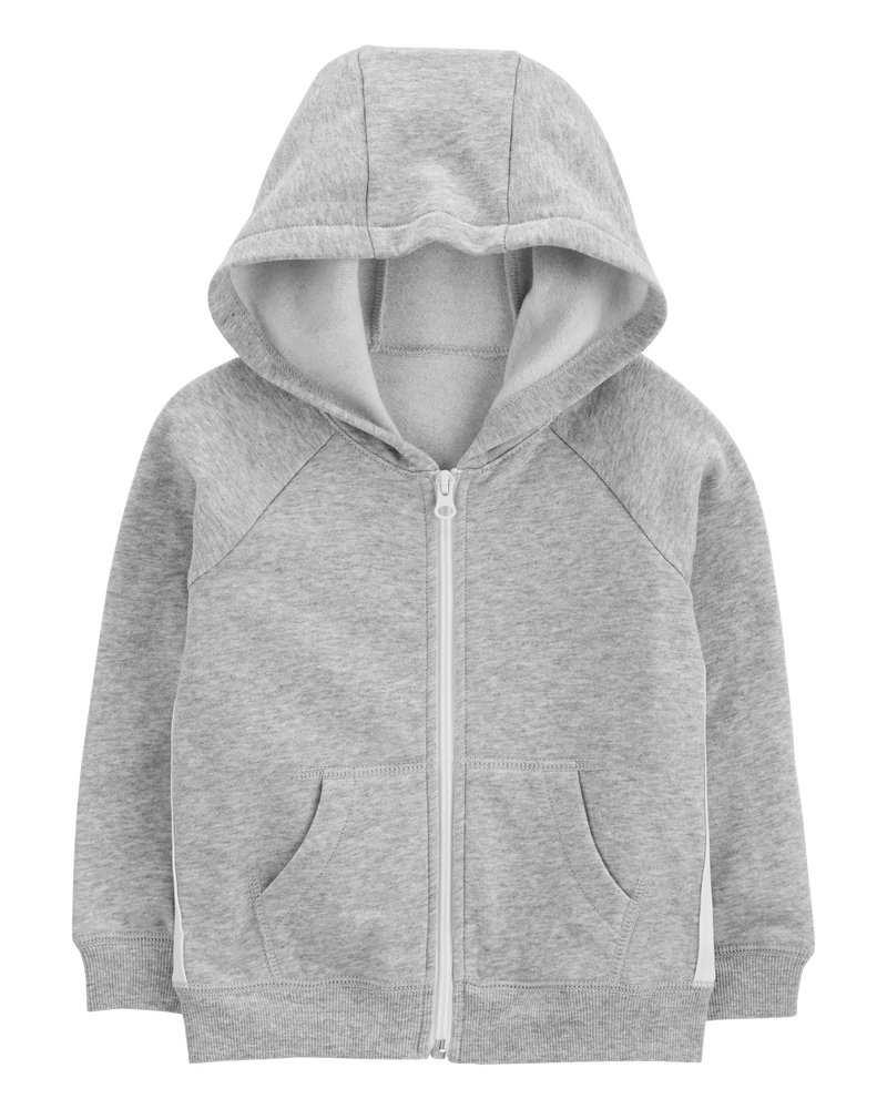 Toddler Zip-Up Fleece Hoodie, image 1 of 4 slides