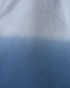 Tout-petit gar&ccedil;on - Short en jersey bouclette &agrave; cordon de serrage &agrave; effet ombr&eacute; - Bleu, image 3 sur 3 diapositives