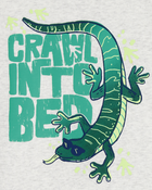 Baby 4-Piece Lizard Cotton Blend Pyjamas, image 3 of 4 slides