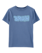 Kid Bruh Graphic Tee - Blue, image 1 of 3 slides