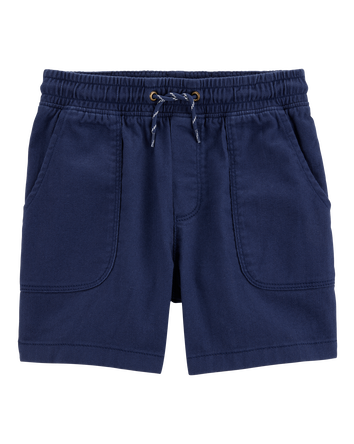 Kid Pull-On Cotton Shorts, 