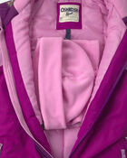 Girls 1 Piece Snowsuit- Purple, image 4 of 8 slides