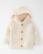 Baby Organic Seed Stitch Cardigan, image 1 of 6 slides