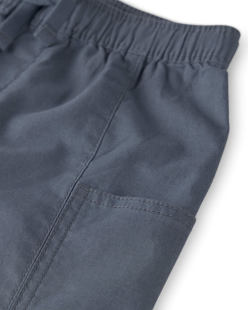 Boys Linen Pants Made with Organic Cotton, image 3 of 5 slides