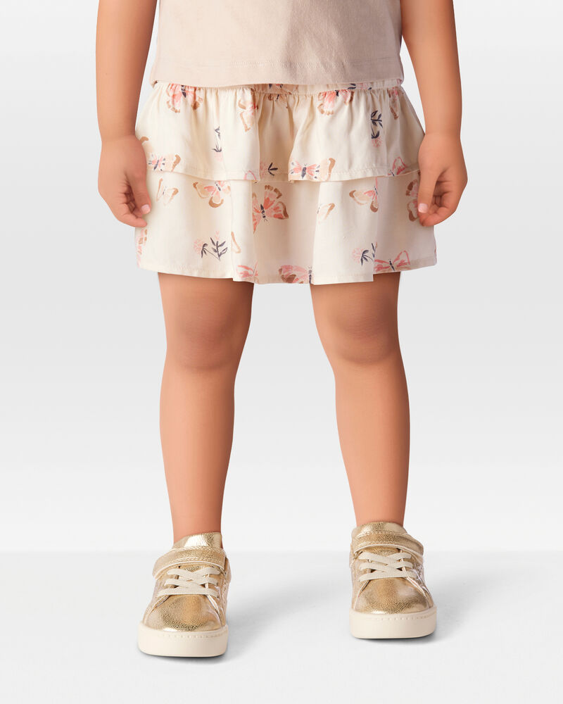 Toddler Floral Pull-On Skort, image 2 of 6 slides