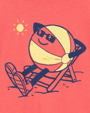 Toddler Beachball Graphic Tee, 