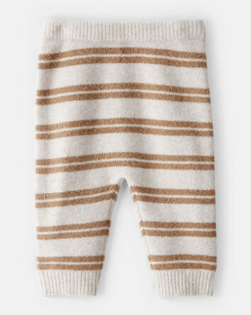 Baby Striped Sweater Knit Pants, 