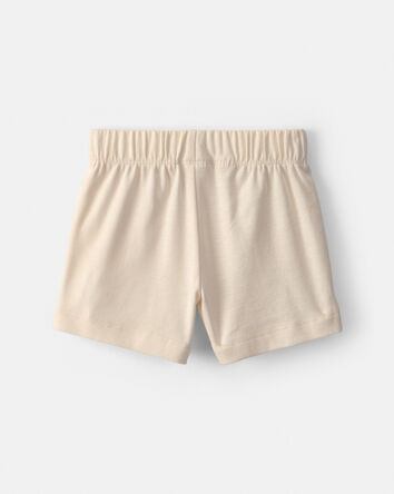 Baby 2-Pack Shorts - Ivory/Grey, 