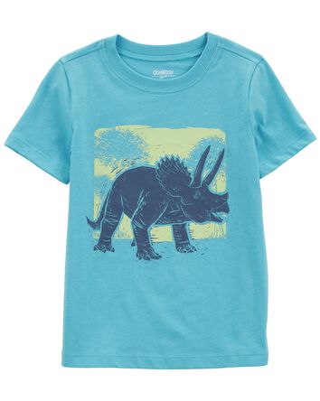 T-shirt à imprimé de rhinocéros, 