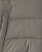 Toddler Boy Bubble Urban Jacket- Grey, image 3 of 4 slides