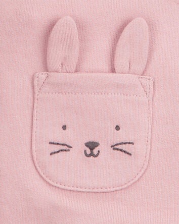 Baby 3-Piece Bunny Little Vest Set, 