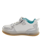 Tout-petit Espadrilles métalliques à lumières - Argent/Turquoise, image 7 sur 8 diapositives