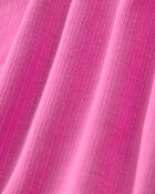 Toddler Girl PurelySoft Short-Sleeve Snug Fit 2-Piece Pyjama Set - Pink, image 5 of 7 slides