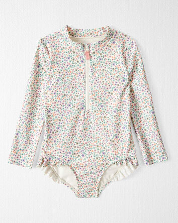 Toddler Recycled Ruffle Swimsuit, 