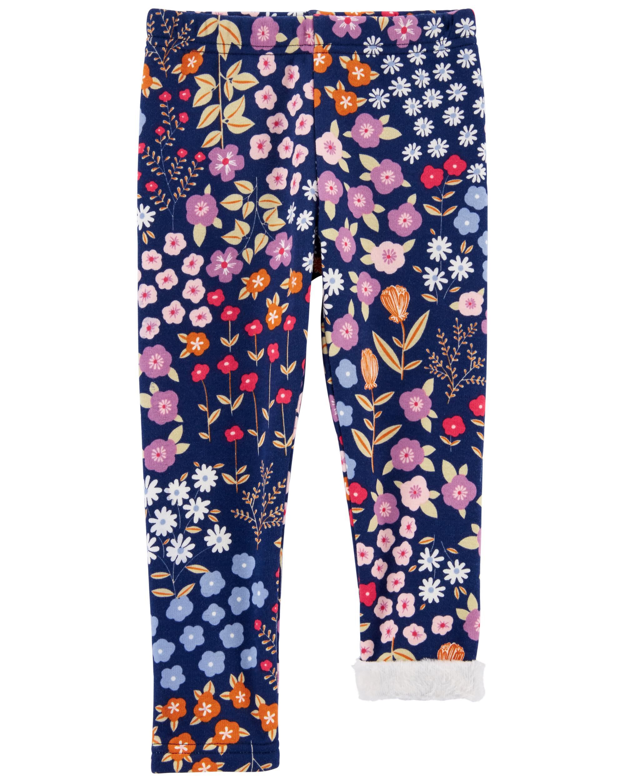 Carter's fleece clearance lined leggings