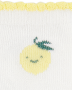 Baby Girl Lemon 3-Pack Socks, image 2 of 5 slides