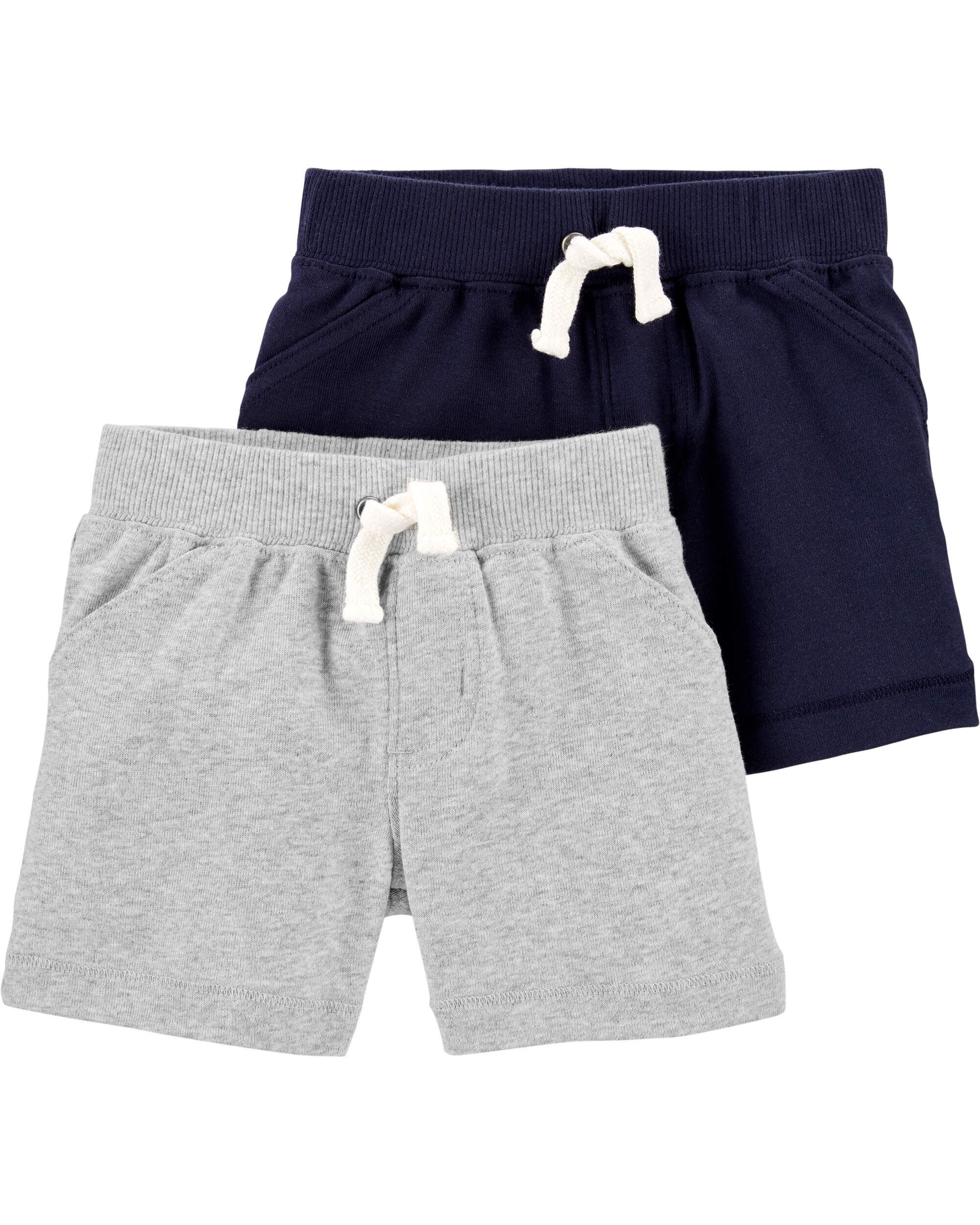 Navy sales cotton shorts
