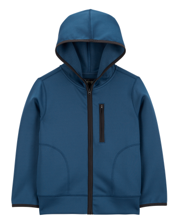 Kid Solid Hoodie - Navy, 