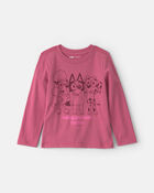 Toute-petite fille &ndash; T-shirt manches longues &agrave; motif Bluey&trade; &ndash; Rose, image 1 sur 2 diapositives