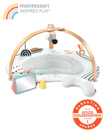 Baby Discoverosity Montessori-Inspired Play Gym, 