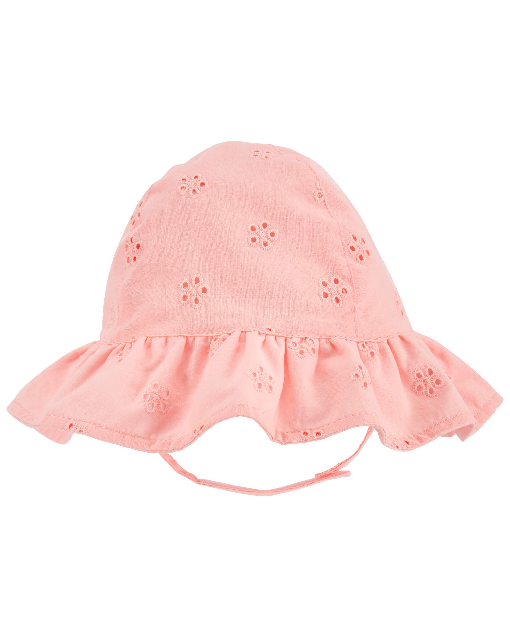 Carters baby top girl sun hat