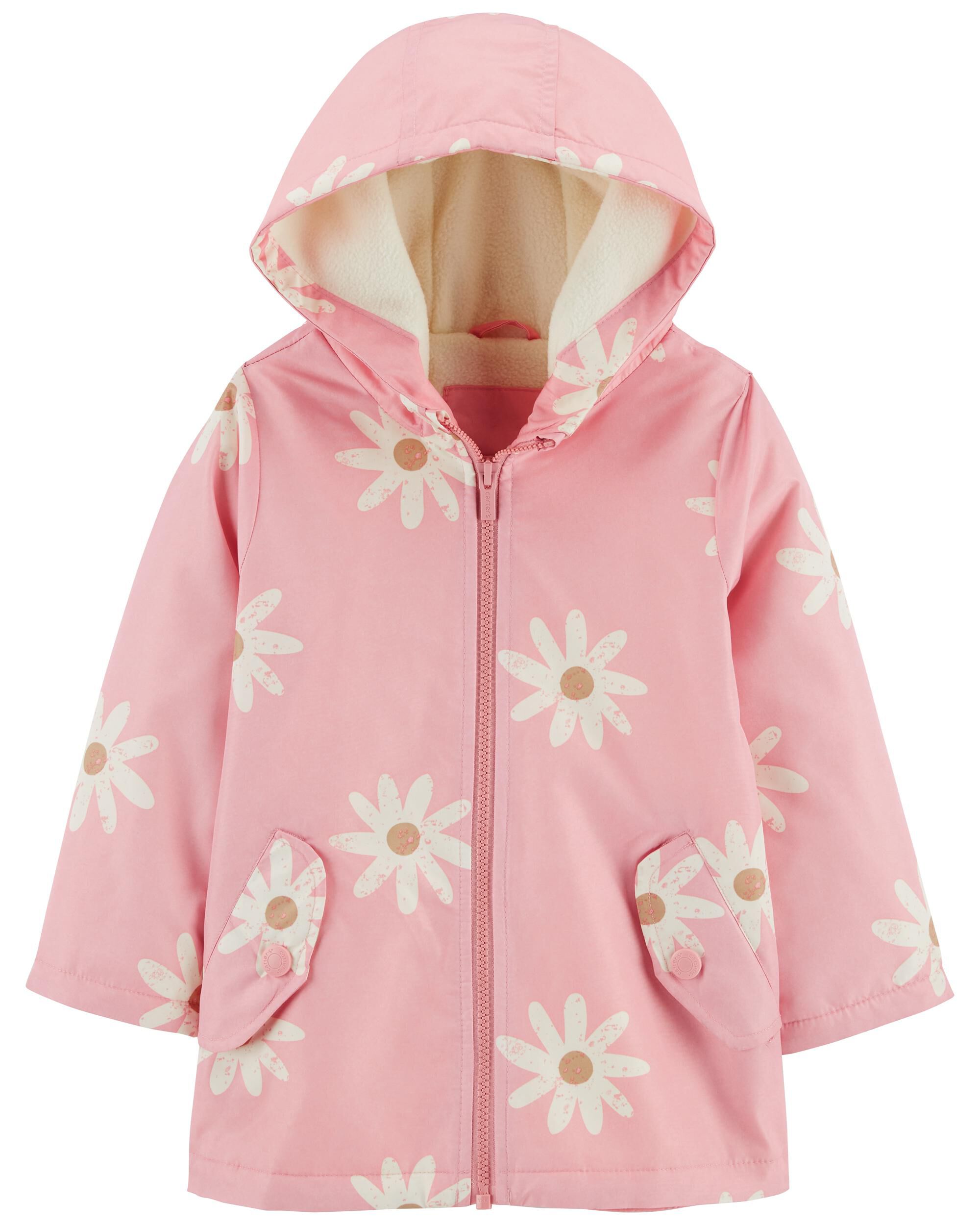 Fleece Lined Rain Jacket