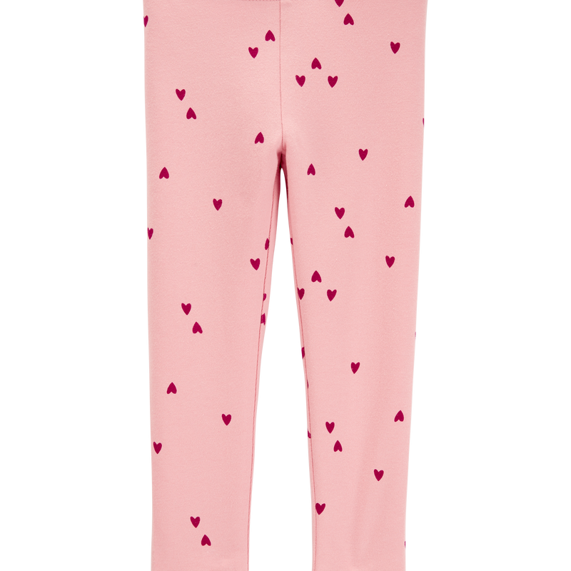 Girls heart leggings store